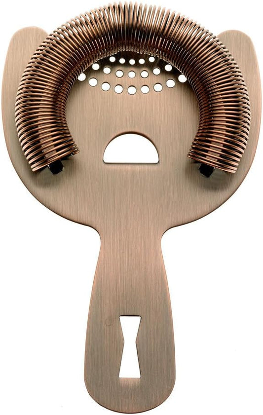 Barfly Bar Strainer, Antique Copper