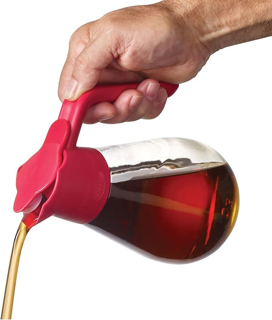 Starfrit Dripless Dispenser - 600ml/20oz - with Tab and Silicone Seal - Perfect for Maple Syrup, Cream, Oil, Vinegar, Honey and Salad Dressing 2025 model