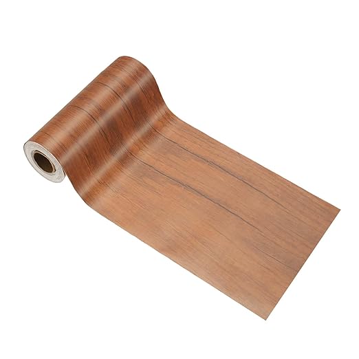 PATIKIL Wood Grain Tape 4.7" x 32 ft, Self-Adhesive Wood Texture Repair Tape Realistic Wooden Effect Patch for Furniture Cabinets Floor Walls, Grain