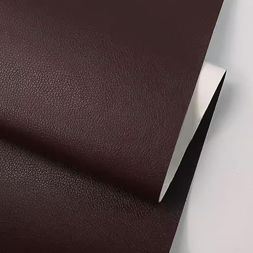 16 X 40 Inch Large Dark Brown Leather Repair Patch, Self Adhesive Waterproof Leather Tape for Furniture, Vinyl Upholstery Repair Sticker Kit for Couch, Car Seats, Sofa & Bags