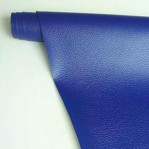 Leather Repair Patch,Self Adhesive Leather Repair Tape for Furniture,PU Leather Repair Kit for Car Seat, Couch, Sofa, Chair, (Blue,4X50 inch)