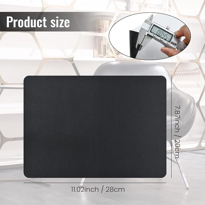 Tenalleys 2 Pcs Leather Repair Patch 8x11 inch Self Adhesive Couch Patch, PU Leather Repair Kit for Sofas Car Seats Bags Furniture