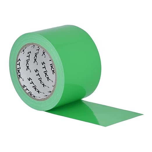 STIKK Duct Tape - Light Green Duck Tape - 3 inch x 25 Yards - Heavy Duty Tape for Repairs, Household Projects - for Commercial HVAC and Construction - Effective Heavy Duty Waterproof Duct Tape