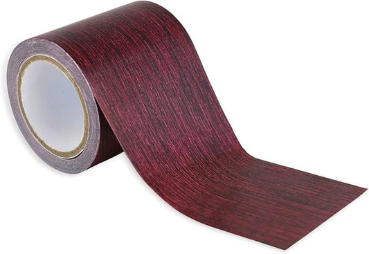 FindTape Artificial Wood & Leather Tape: 2-1/4 in. x 15 ft. (Dark Mahogany)