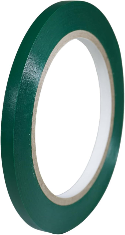 GGR SUPPLIES T.R.U. CVT-536 Emerald Green Vinyl Pinstriping Dance Floor Tape: 1/4 in. Wide x 36 yds. Several Colors