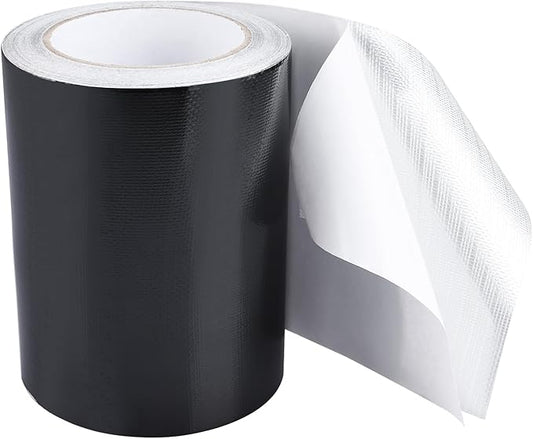 RealPlus RV Underbelly Tape 6" x 50' RV Underbelly Material Belly Tape with Permanent Sealing Adhesive for Camper Travel Trailer Mobile Home (Extra-Sticky)