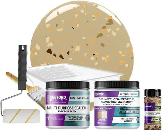 Beyond Paint Countertop Makeover Refinishing Kit, Khaki