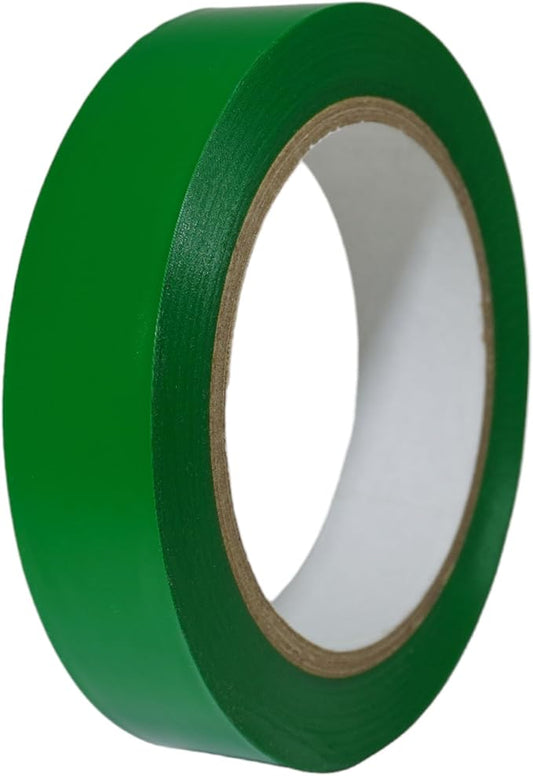 GGR Supplies T.R.U. CVT-536 Kelley Green Vinyl Pinstriping Dance Floor Tape: 1 in. Wide x 36 yds. Several Colors