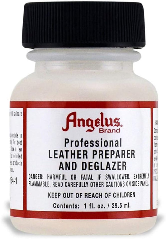 Angelus Leather Preparer & Deglazer, 1 oz.