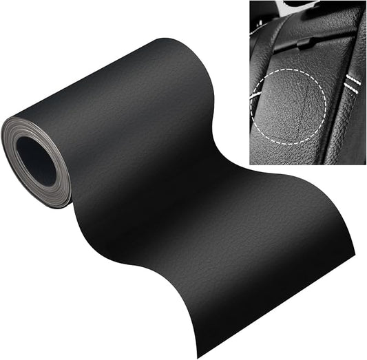 4"x63" Leather Repair Tape Kit,Self Adhesive Leather Repair Patch Kit for Scratches Holes Cracks Repairs,Cuttable Cars Leathers Seat Tear Repairs Kits Cars Interior Accessories