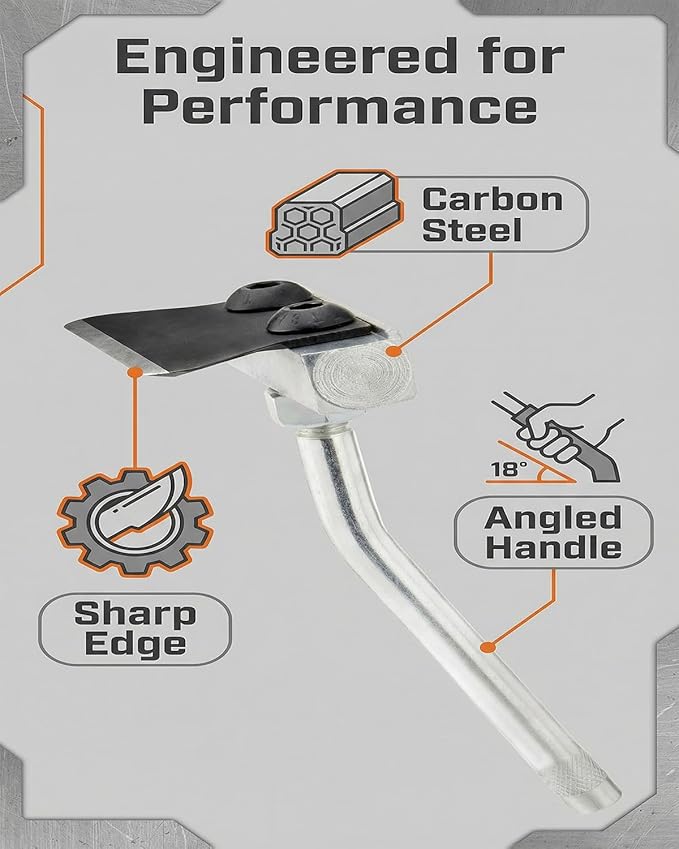 Oil Pan Separator Tool with Replacement Blade,Engine Oil Pan Sealant Removal Scraper Fit for Most Vehicles, Universal Vehicles Maintenance and Repair Tool