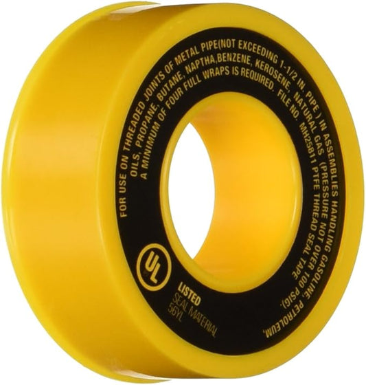Harvey 017065 Gas Line PTFE Thread Seal Tape