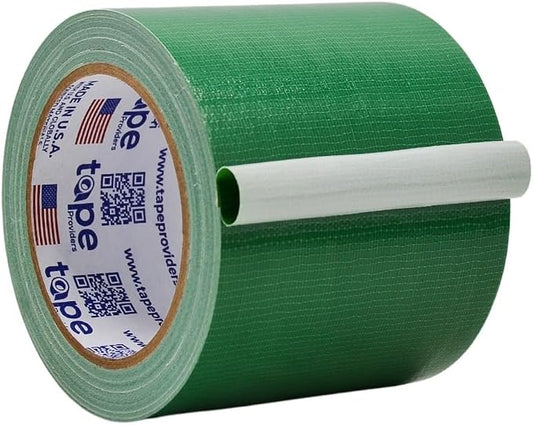 WOD DTC10 Advanced Strength Industrial Grade Dark Green Duct Tape, 4 inch x 60 ft. Waterproof, UV Resistant For Crafts & Home Improvement
