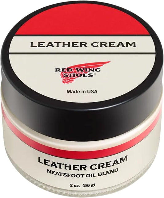 Red Wing Shoes Leather Cream, Neatsfoot Oil Blend, Leather Conditioner, 2 oz