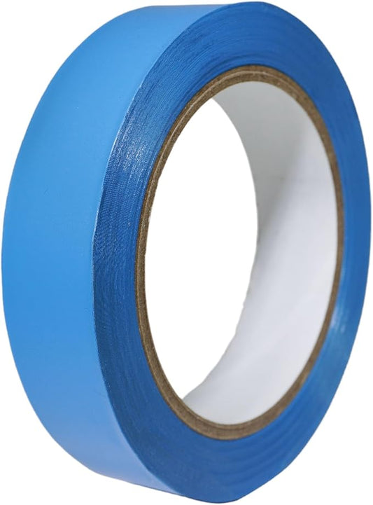 GGR SUPPLIES T.R.U. CVT-536 Light Blue Vinyl Pinstriping Dance Floor Tape: 1 in. Wide x 36 yds. Several Colors