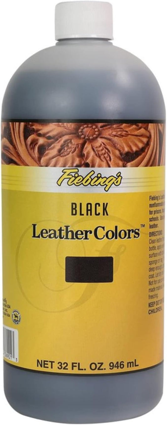Purposed Value Fiebing's LeatherColors - Water Based Penetrating & Permanent Leather Dye for Shoes, Boots, Belts