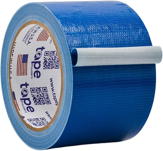 WOD DTC10 Advanced Strength Industrial Grade Dark Blue Duct Tape, 3 inch x 60 ft. Waterproof, UV Resistant For Crafts & Home Improvement