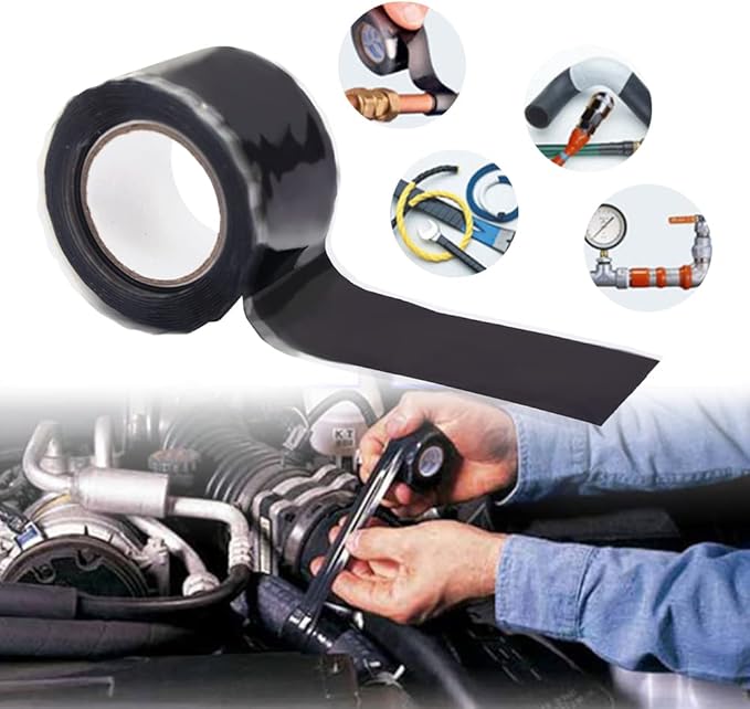Pipe Repair Tape Stop Water Leak Burst Plumber Tap Waterproof BondingTape Tools Self Amalgamating,Yellow