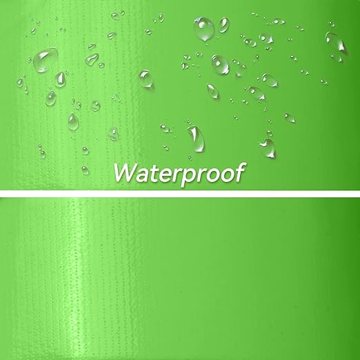 Reniteco Fresh Green Duct Tape- 2 inches x 45 Yards, Waterproof & All-Weather, No Residue, UV Resistant, Heavy Duty for Car, Home & Outdoor Repairs, 1 Roll