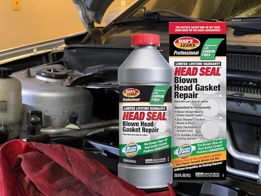 Bar's Leak HG-1-4PK HEAD SEAL Blown Head Gasket Repair - 33.8 oz, (Pack of 4)
