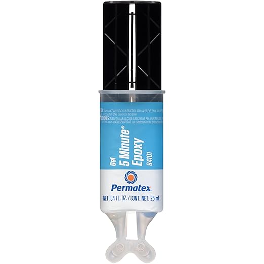 Permatex 84101 PermaPoxy 5 Minute General Purpose Epoxy, 0.84 oz.