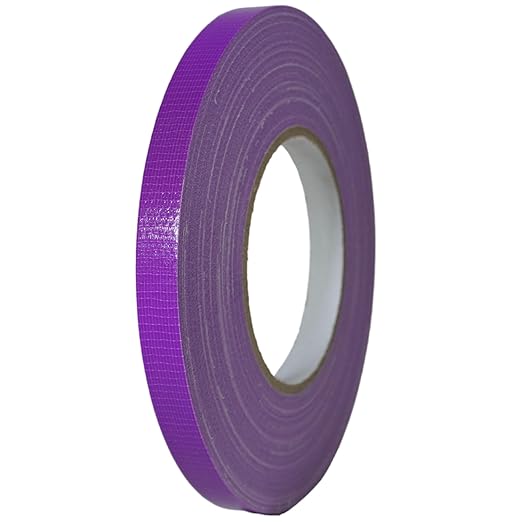 GGR Supplies T.R.U. CDT-36 Industrial Grade Duct Tape. Waterproof and UV Resistant. Multiple Colors Available. 60 Yards. (Purple, 1/2 in.)