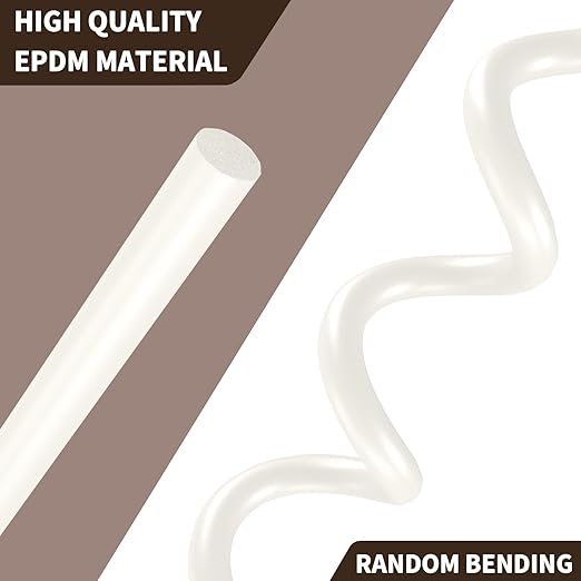 DGSL Backer Rod 1 Inch, Caulk Saver EPDM Rubber Backer Rod for Joints Concrete Filling and Gaps, Driveway and Wall Cracks(16.4 Ft Length)