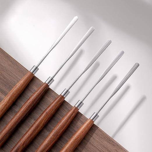 Palette Knife Painting Spatula for Oil, Acrylic Paint, Metal Painting Knife Mixing for Art, Palette Scraper for Creative Painting,Color Mixing, Smearing.1Pc
