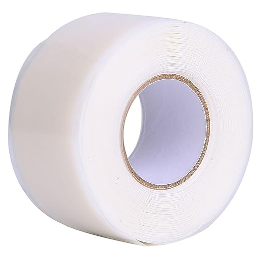 Heavy Duty Tape for Pipe Repair Strong Adhesive Leak Seal Tape for PVC PPR Metal and Plastic Pipes Quick Fix Solution White or Red Color 3cm x 300cm (White)