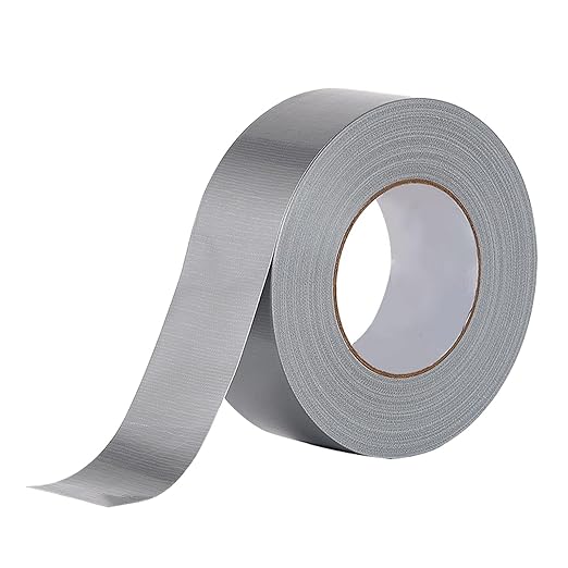 32.8 Feet (40mm) Waterproof Thick Silver Fabric Tape for Sealing and Repairing Pipes