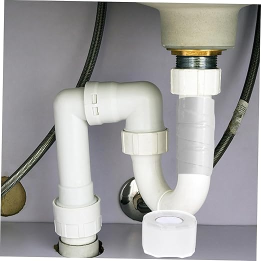 VOSAREA 1roll Hose Repair Tape Wide Sealant for Quick Leak Fixing Strong Adhesive for Plumbing and Home Maintenance