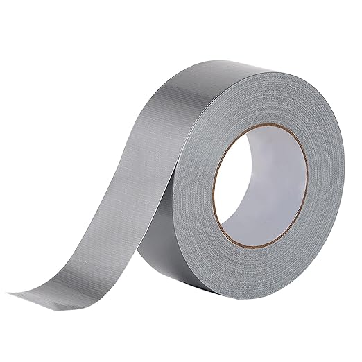 32.8 Feet (100mm) Thick Silver Fabric Waterproof Tape for Sealing and Repairing Pipes