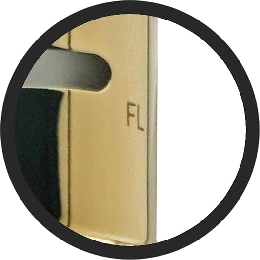 Westbrass A201-1-01 1-3/4" x 2-3/4" Solid Brass Air Gap Cap Only, Skirted, Polished Brass