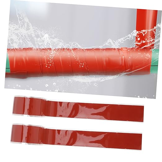 Zerodeko 2pcs Pipe Sealing Tape Flexible Repair Tape for Ppr and More Self-Adhesive Sealant for Outdoor Use