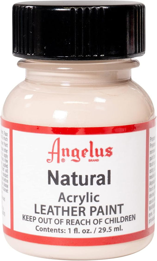 Angelus Acrylic Leather Paint, 1 Fl Oz (Pack of 1), Natural