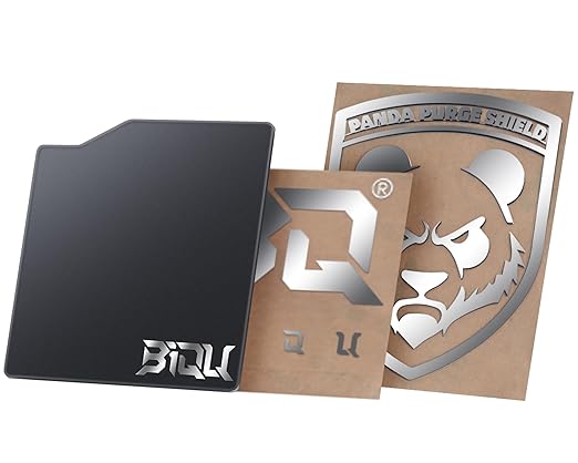 BIQU Panda Purge Shield for Bambu-Lab P1S P1P X1C X1E, BIQU Multi-Color Printing Upgrade Kit Purging Reliability Solution, No More Chute Clogs
