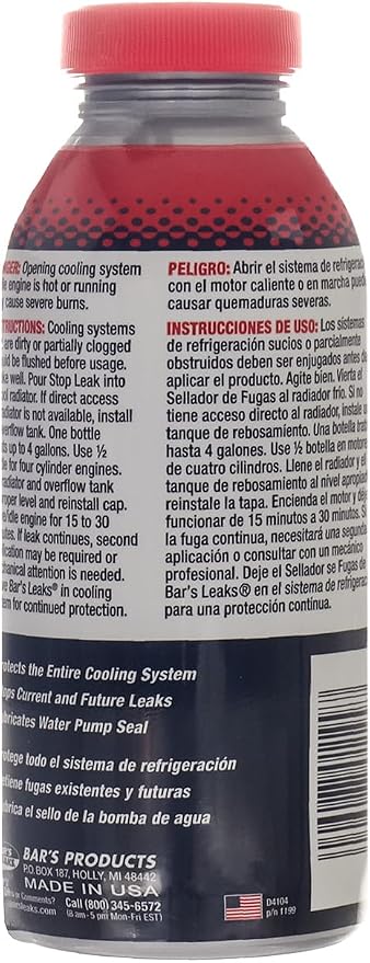 Bar's Leaks Radiator Stop Leak, 11 oz