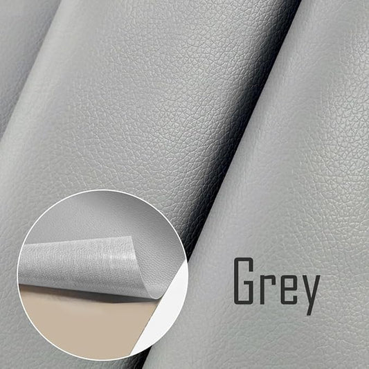 20x20 Inches Leather Repair Patch Self Adhesive, Leather Patch Tape for Furniture, Adhesive Leather Tape for Car Seat Repair, Leather Couch Repair Patch Kit