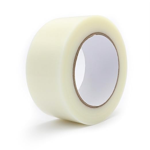 Duct Tape 2 Inch X 33 Yards, Heavy Duty Transparen Duct Tape, No Residue, Waterproof, Tear by Hand for Repairs, Industrial, Professional Use