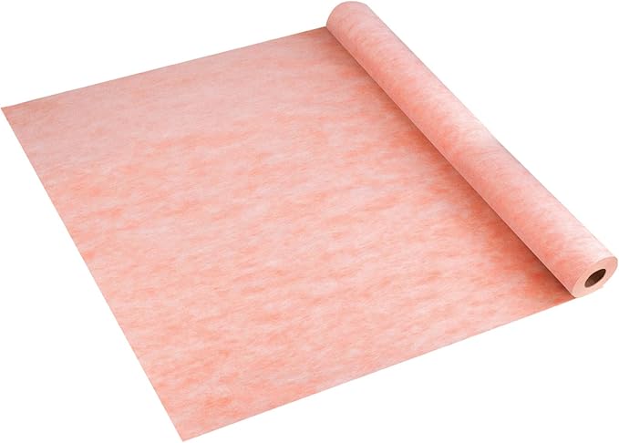 Waterproof Membrane for Shower,3.8 ft x 29 ft Waterproofing Shower Membrane for Tile Wall Floor Bathroom Shower Sauna Steam Room,Tile Underlayment Seam Tape Uncoupling Band,23.6 Mils Thick,110 Sq Ft