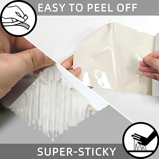 RV Roof Repair White Tape, 8 Inch X 50 Feet, RV Repair Seal Tape for Camper Roof Repair, Trailer Roof Sealant, Stop Camper Roof Leaks, UV-Resistant, Weatherproof