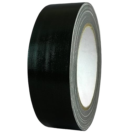 GGR Supplies T.R.U. CDT-36 Industrial Grade Duct Tape. Waterproof and UV Resistant. Multiple Colors Available. 60 Yards. (Black, 2.5 in.)