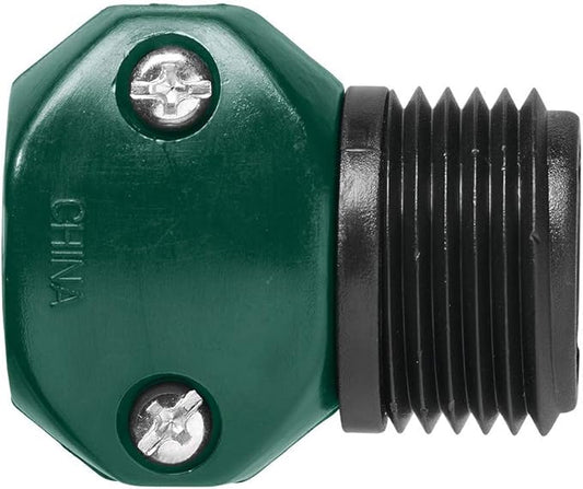 2-Pack 58150 1/2 Inch Clamping Male Plastic Water Hose Mender