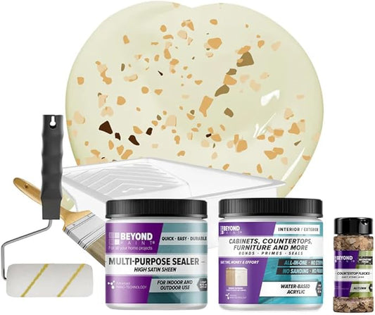 BEYOND PAINT Countertop Makeover Refinishing Kit - Color: Bone