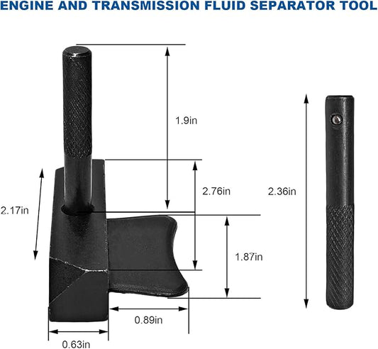 Oil Pan Separator Tool, Vehicle Engine Transmission RTV Sealant Removal Scraper, Durable Steel Automotive Gasket Removal Tool for Transmission & Oil Pans, Car Accessories