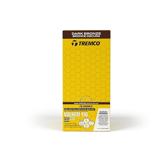 Tremco Vulkem 116 Polyurethane Sealant 10.1 oz. (12, Dark Bronze, Case)