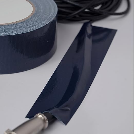 Reniteco Navy Blue Duct Tape- 2 inches x 10 Yards, Waterproof & All-Weather, No Residue, UV Resistant, Heavy Duty for Car, Home & Outdoor Repairs, 1 Roll