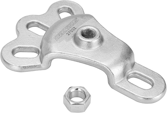OEMTOOLS 27032 Flange-Type Axle Puller, Rear Wheel Bearing Removal Tool, For Use with a 5/8" x 18 Slide Hammer on Axles with 4, 5, or 6 Studs