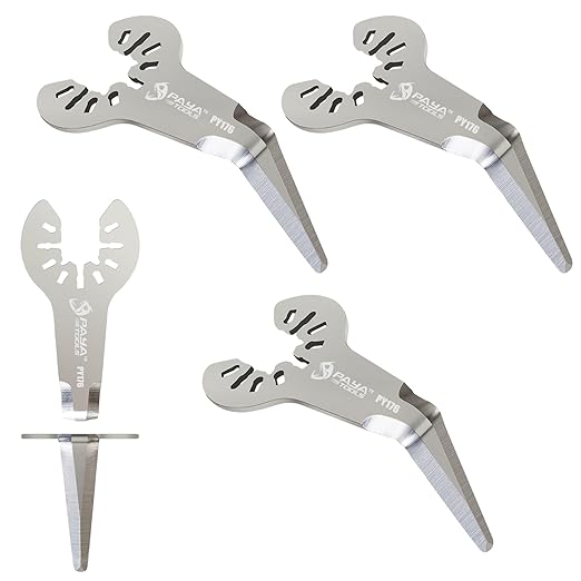 Pneumatic Air Windshield Knife Air Windshield Remover Sealant Cutter Blade for Auto Glass Glue Window Seal Cutter Car Windshield Windscreen Removal Tool (3-PACK)