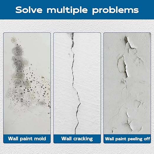 Efficient Drywall Repair Kit with Scraper, 2026 New Wall Mending Agent for Holes & Cracks, Multi-Functional Wall Patch Repair Kit for Wall Holes, Dents & Small Damage (1PCS)